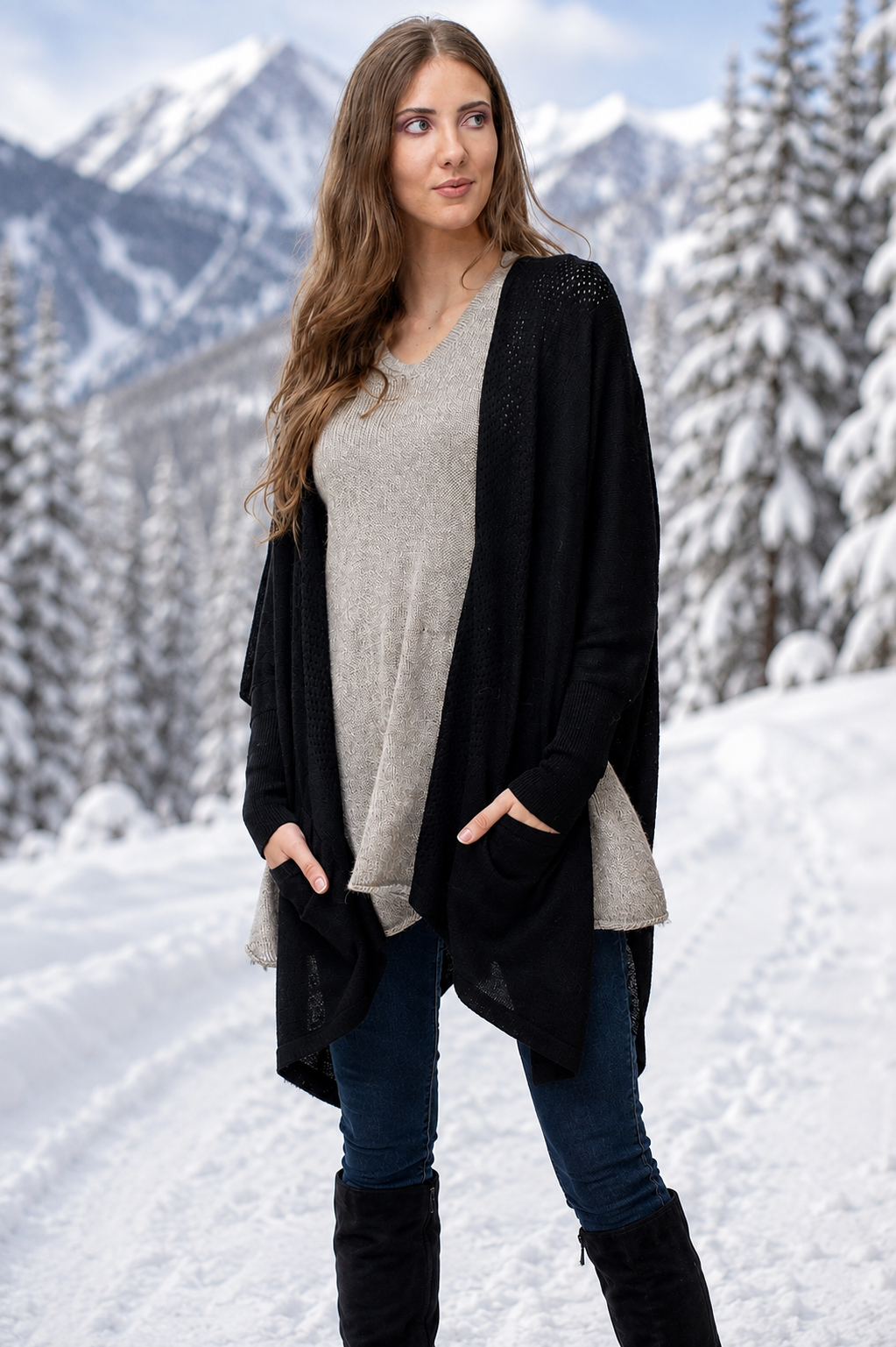 Baby Alpaca Cardigan Cori