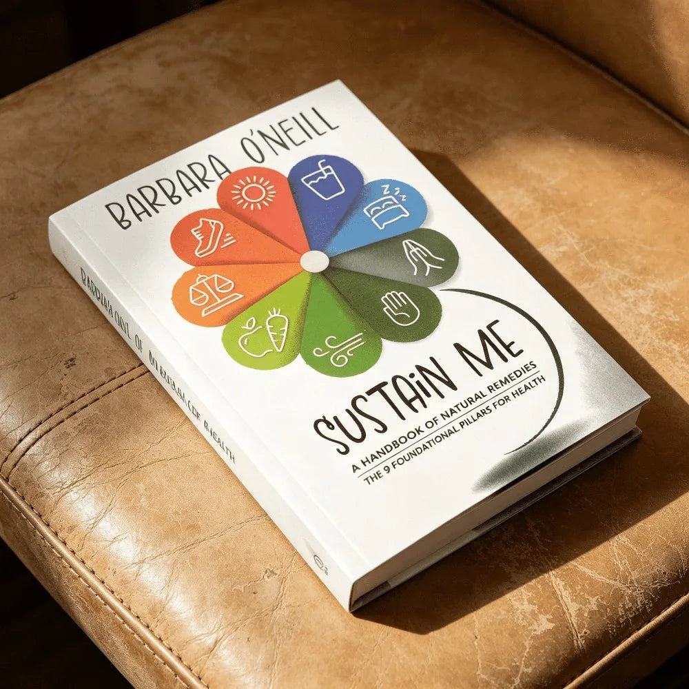 Sustain Me Barbara O'Neill Natural Health English Paperback 9 Foundational Pillars Holistic Wellness Guide Free Shipping