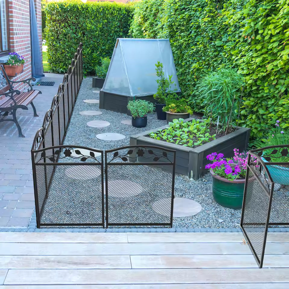 Iron Fence Panels For Lawn Border