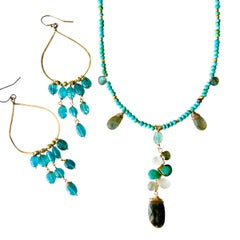 Healing Goddess Elixir gem necklace