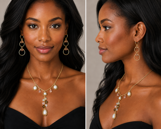 Lucky in Love Elixir gem necklace