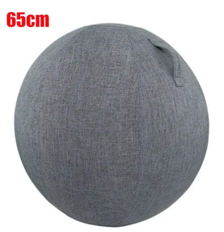 55/65/75cm Yoga Ball Protective Cover Gym Workout Balance Ball Cover for Yoga Pilates Sitting Ball Dustproof Protector Slipcover