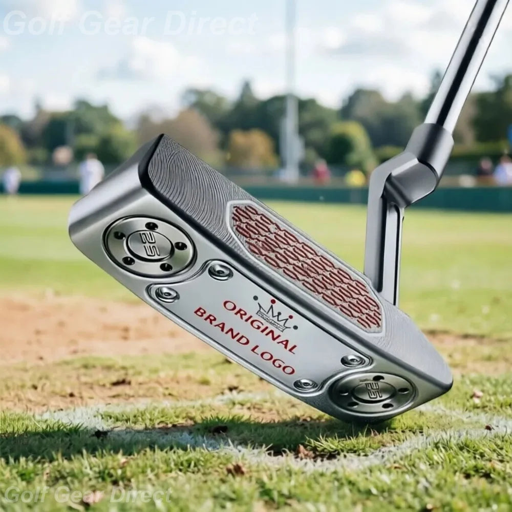 Mallet Blade Golf Putter CNC Milled Face High MOI Stable Putting Golf Club for Men Right Hand Premium Non-slip Grip With Headcov