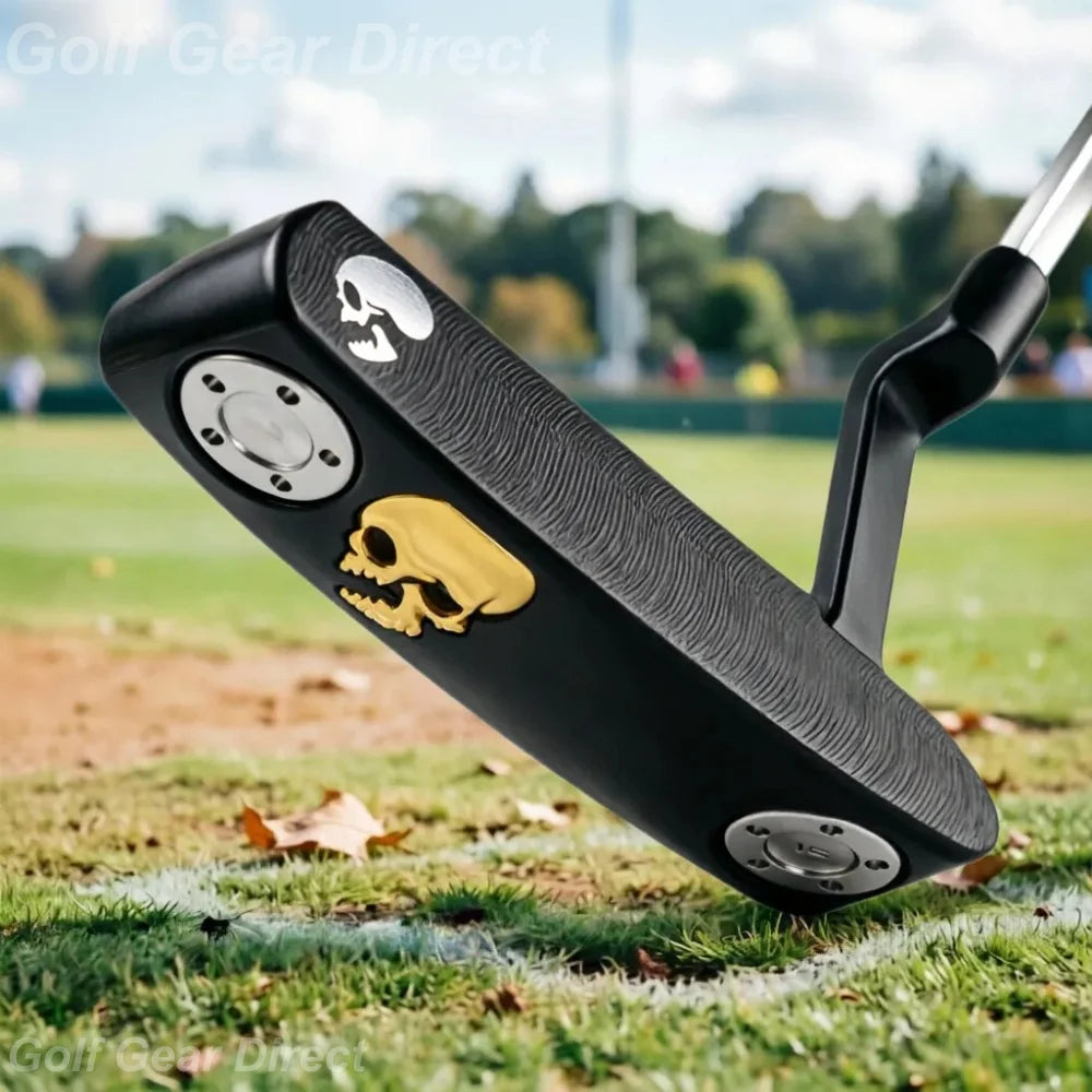 Mallet Blade Golf Putter CNC Milled Face High MOI Stable Putting Golf Club for Men Right Hand Premium Non-slip Grip With Headcov
