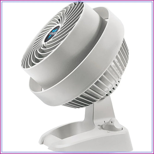 Compact Whole Room Air Circulator Fan, Quiet & Powerful, 3 Speeds, Adjustable Tilt