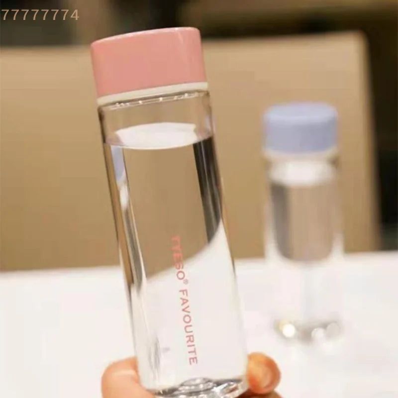 Anti-Drop Outdoor Drinking Water Bottle for Picnics Travel 200ML Cartoon Pattern Portable Plastic Cup