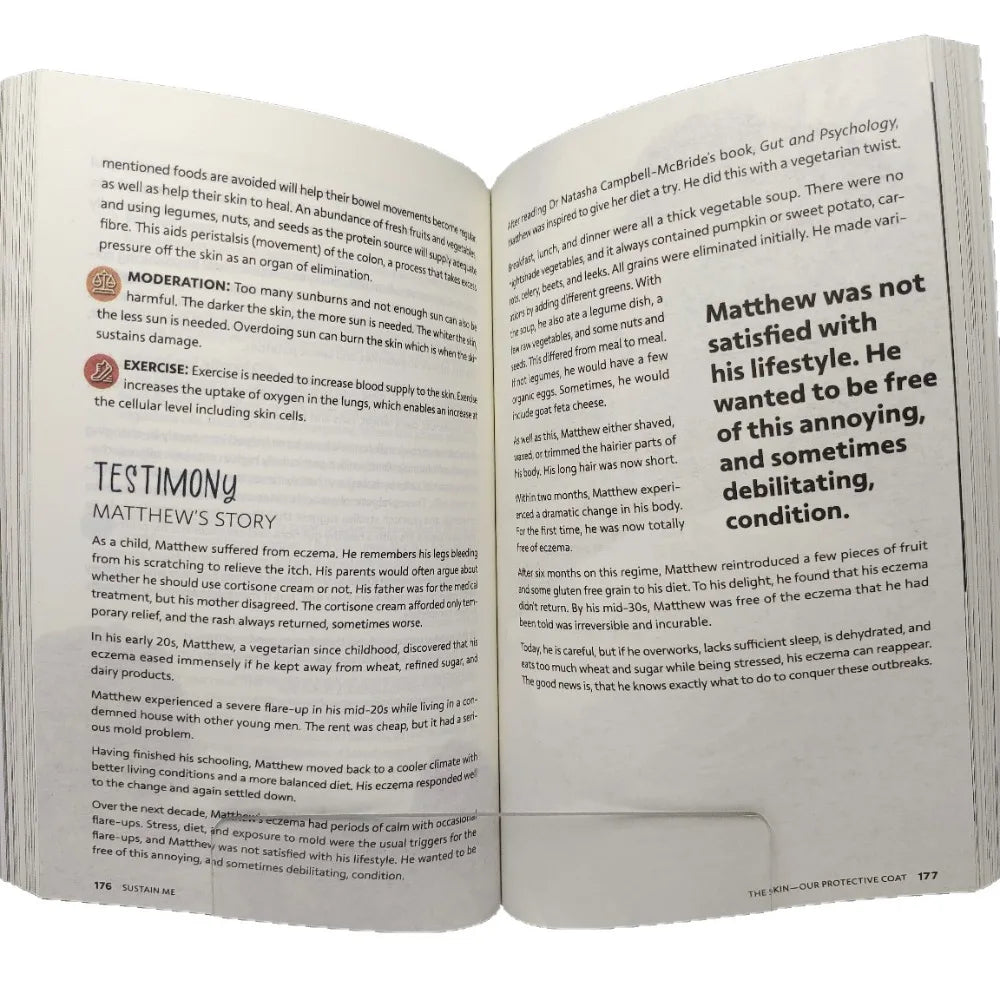 Sustain Me Barbara O'Neill Natural Health English Paperback 9 Foundational Pillars Holistic Wellness Guide Free Shipping