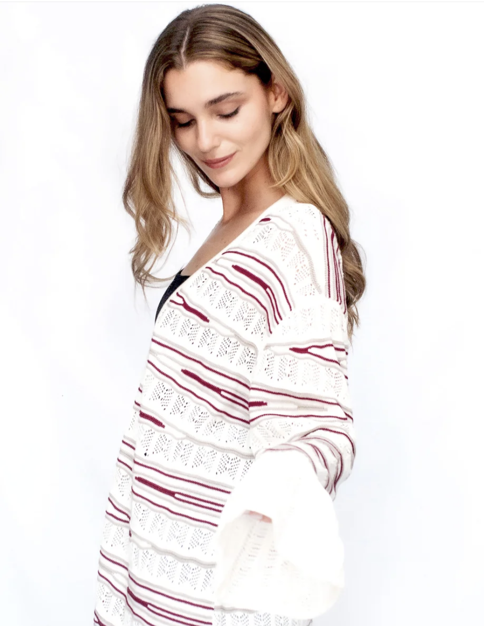 Baby Alpaca and Cotton Cardigan