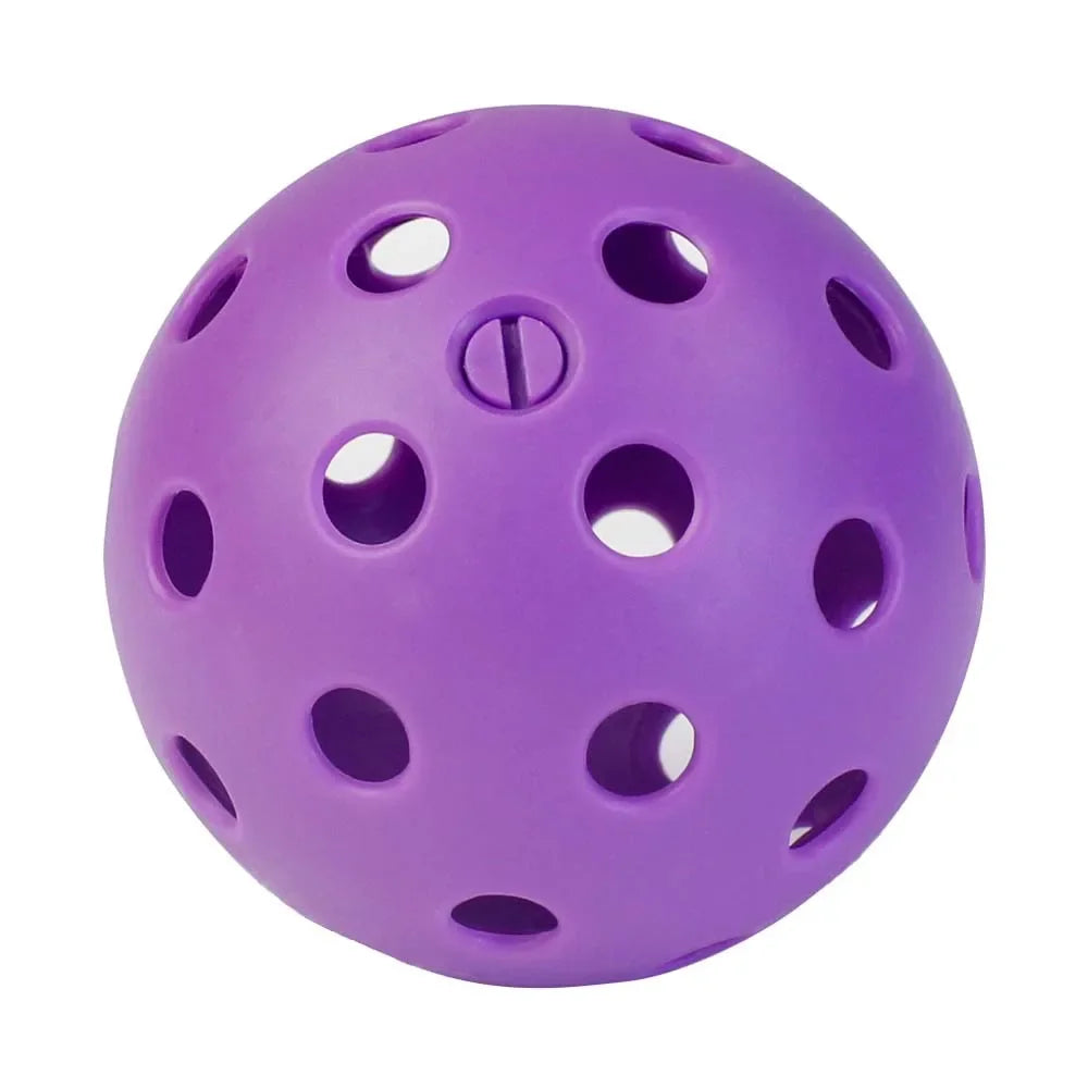 2pcs 74mm light-emitting LED Pickle ball 40 hole glow-in-the-dark Pickleball TE electronic glow-in-the dark Hole ball