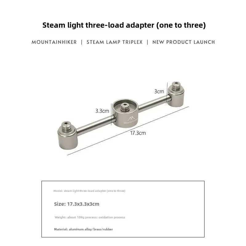 Mountainhiker Outdoor Gas Light Set Picnic Camping Retro Decorative Ambience Light Creative Emotional Desktop Bedside Gas Light
