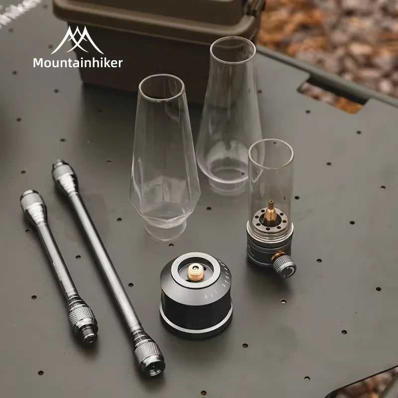 Mountainhiker Outdoor Gas Light Set Picnic Camping Retro Decorative Ambience Light Creative Emotional Desktop Bedside Gas Light