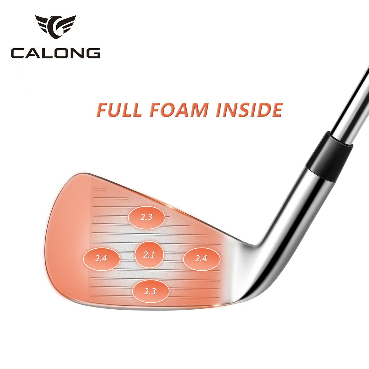 2026 Calong 701 Max Golf Irons Set 4 5 6 7 8 9 P With Full Foam Inside for Low/Mid-handicap Player -Power in Your Clubs